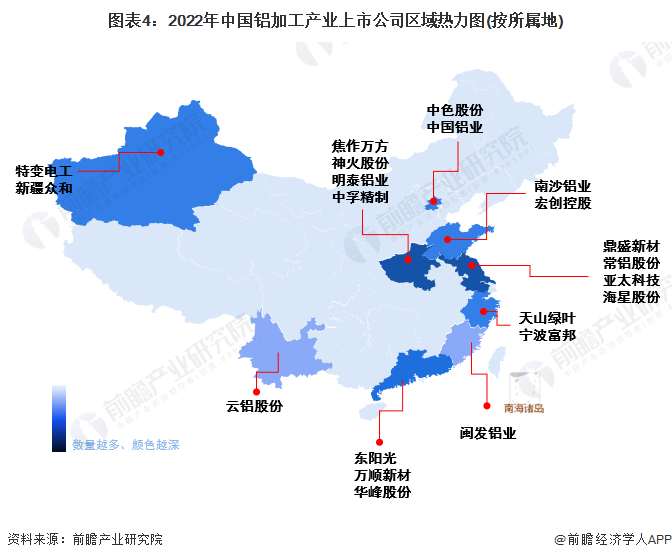 365best【干货】铝加工行业产业链全景梳理及区域热力地图(图4)